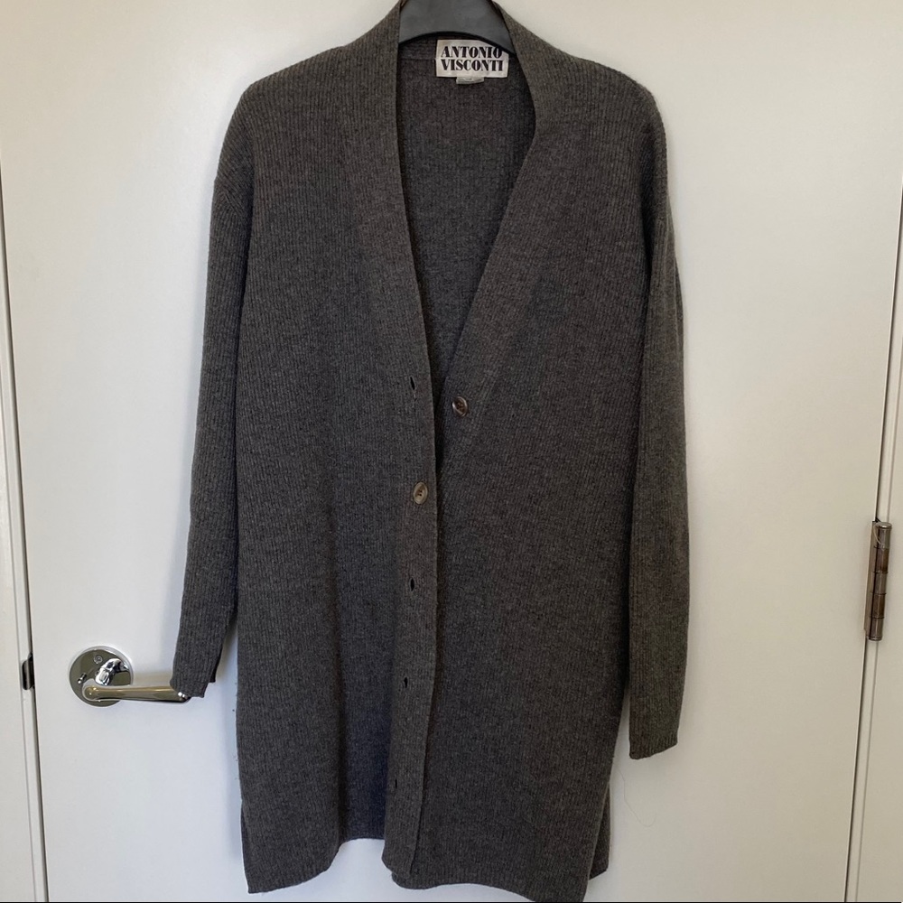 gray Antonio Visconti Cardigan